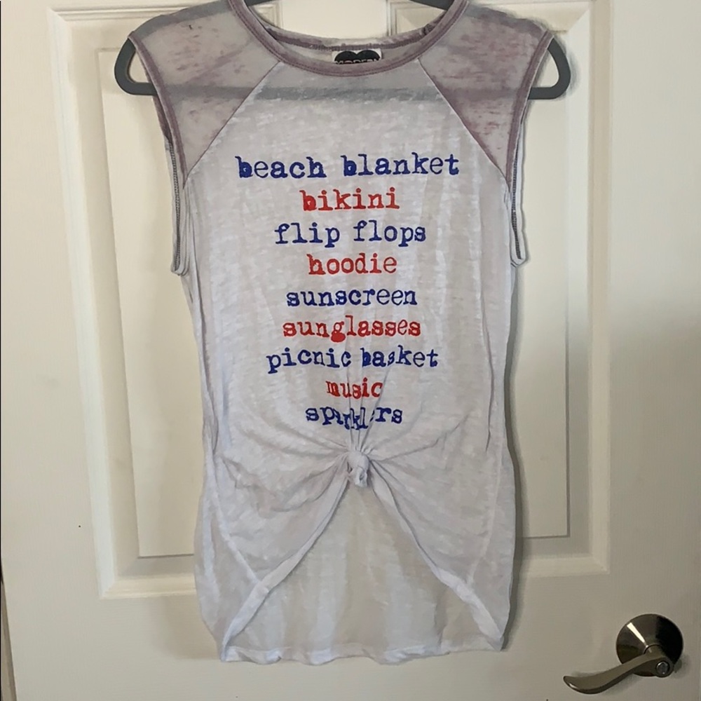 Oversized Summer Tank